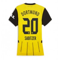 Borussia Dortmund Marcel Sabitzer #20 Hjemmebanetrøje Dame 2024-25 Kortærmet